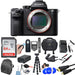 Sony Alpha A7S II 4K Wi-Fi Mirrorless 64GB Card + Backpack + Flash Bundle