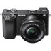 Sony Alpha a6100 Camera Silver + 16-50mm + 55-210mm 32GB Multi Lens Bundle