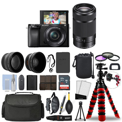 Sony a6100 Mirrorless Digital Camera with 16-50mm Lens Kit