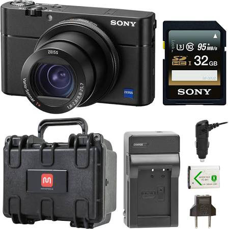 Sony Cyber-shot DSC-RX100 VA 20.1 MP Digital Still Camera Essential Bundle