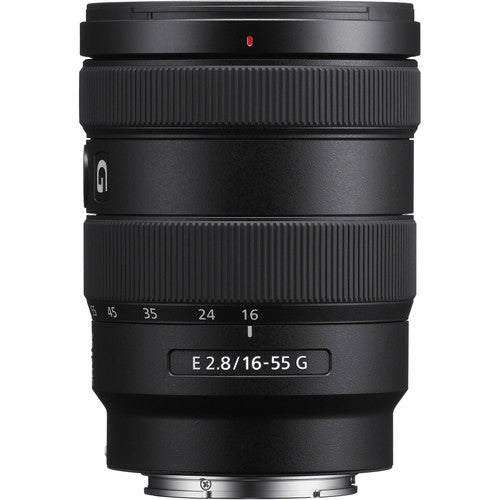 Sony E 16-55mm f/2.8 G Lens - Flashpoint Zoom Li-on X R2 TTL Round Flash Kit