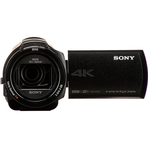 Sony FDR-AX43A UHD 4K Handycam Camcorder - NJ Accessory/Buy Direct & Save