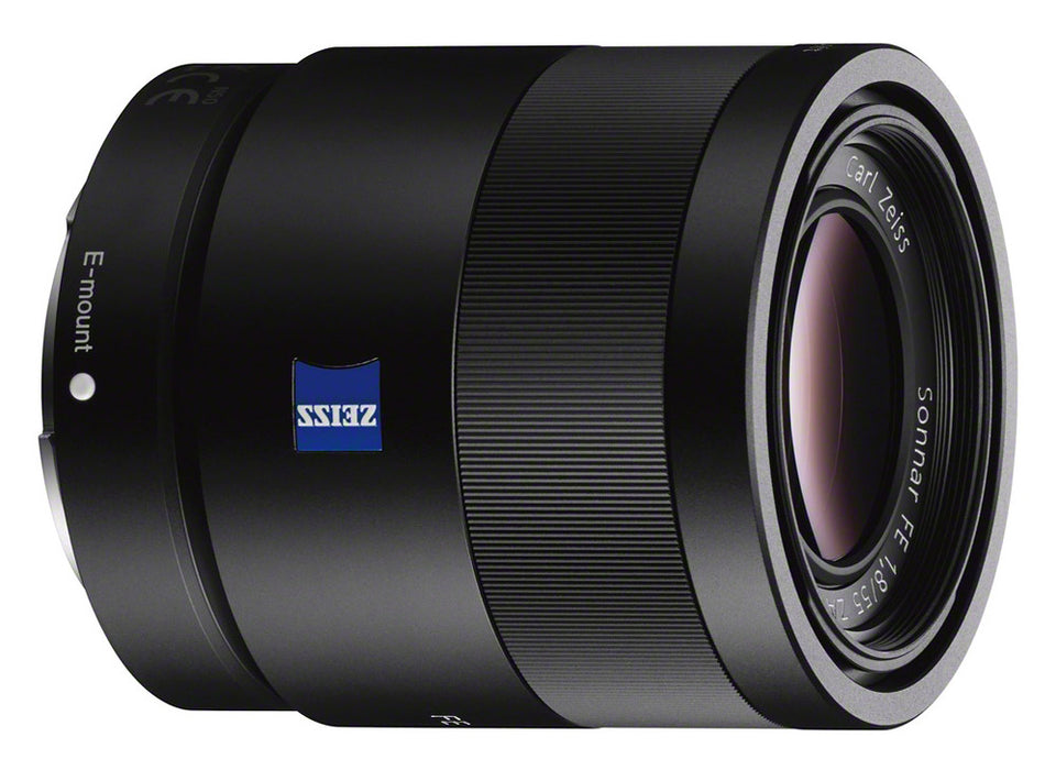 Sony Sonnar T* FE 55mm f/1.8 ZA Includes: UV Filter, Circular Polarizing Filter, Fluorescent Day Filter, Sony Lens Hood, Front &amp; Rear Caps