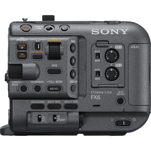 Sony FX6 Full-Frame Cinema Camera (Body Only) (ILME-FX6V) - Bundle