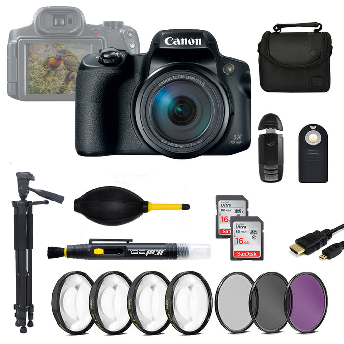 Canon PowerShot SX70 HS: : Electronics & Photo