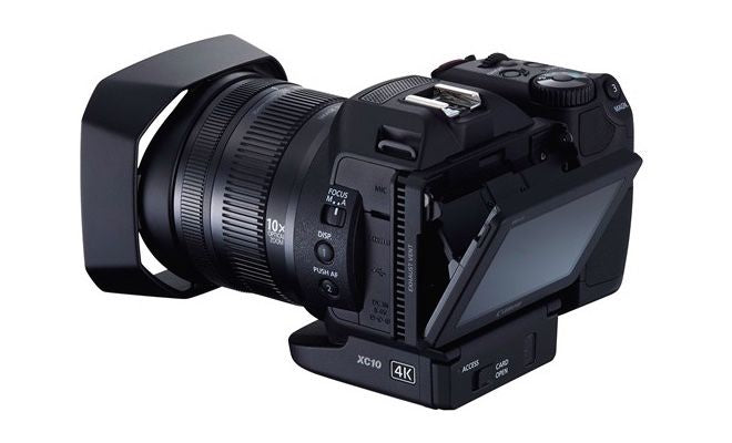 Canon XC10 4K Professional Camcorder &amp; Atomos Ninja V 5&quot; HDMI Recording Monitor, 2x Spare Batteries, 64GB CF Card Mega Advanced Bundle