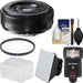 Fujifilm 27mm f/2.8 XF Lens with Flash + Diffuser + Soft Box + Filter + Kit for X-A2, X-E1, X-E2, X-M1, X-T1, X-Pro1 Cameras