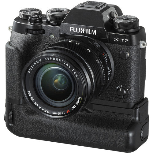 Fujifilm X-T2 Mirrorless Digital Camera with 18-55mm Lens and Battery Grip Kit &amp; Wireless Remote Control